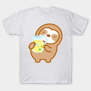 Cute Lemonade Sloth T-Shirt